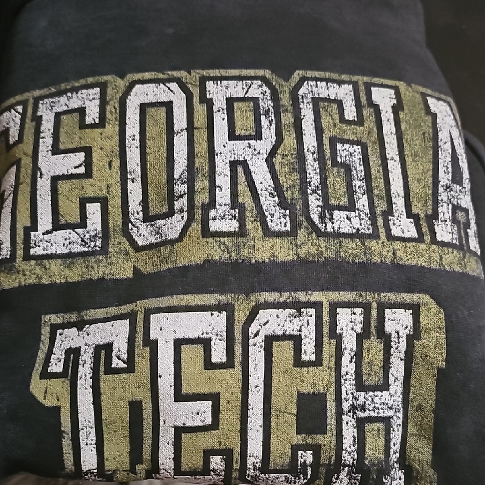 Blue 84 Georgia Tech Sweatshirt - Black and Gold